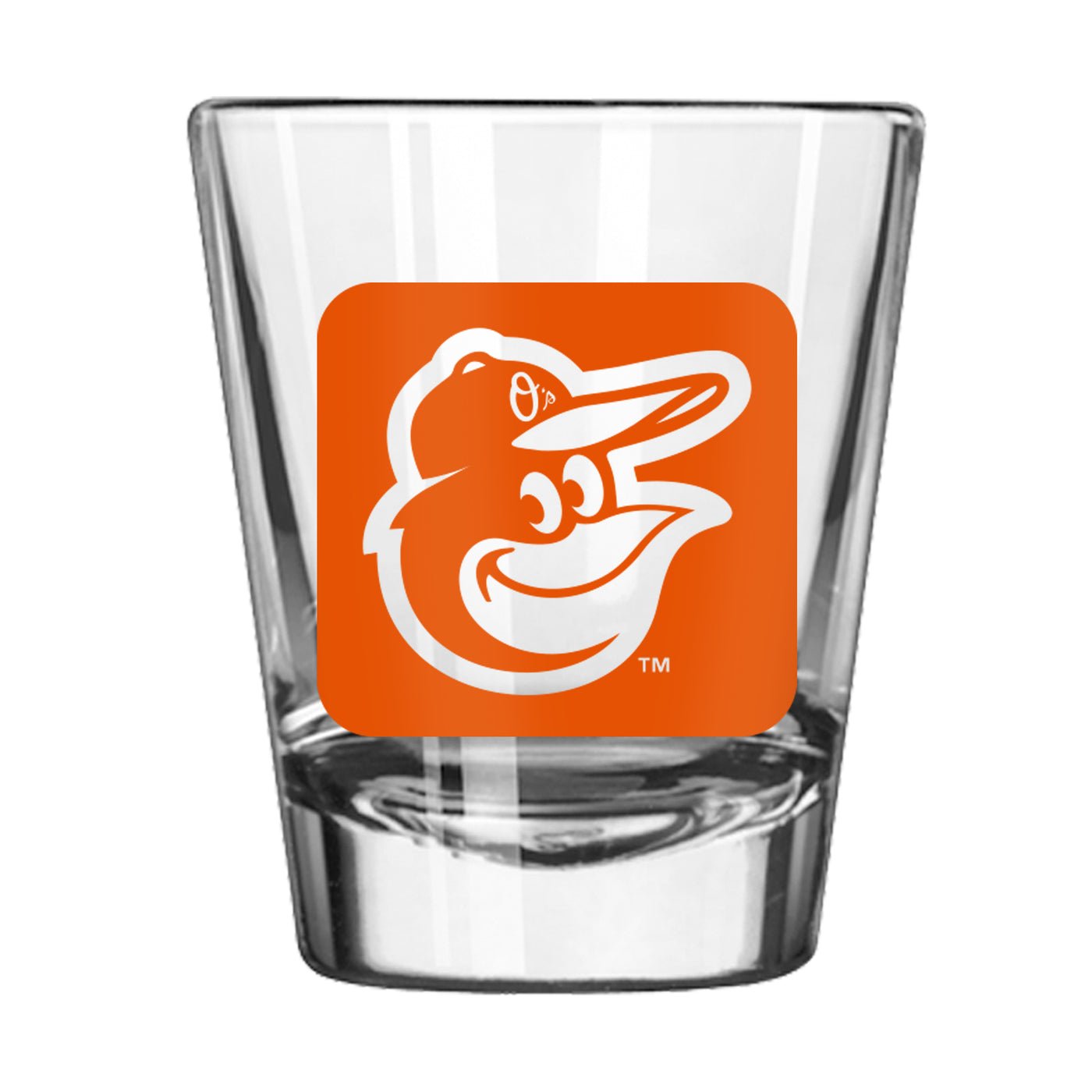 Baltimore Orioles 2oz Cube Shot Glass