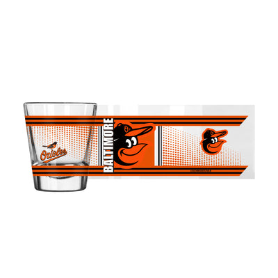 Baltimore Orioles 2oz Hero Shot Glass