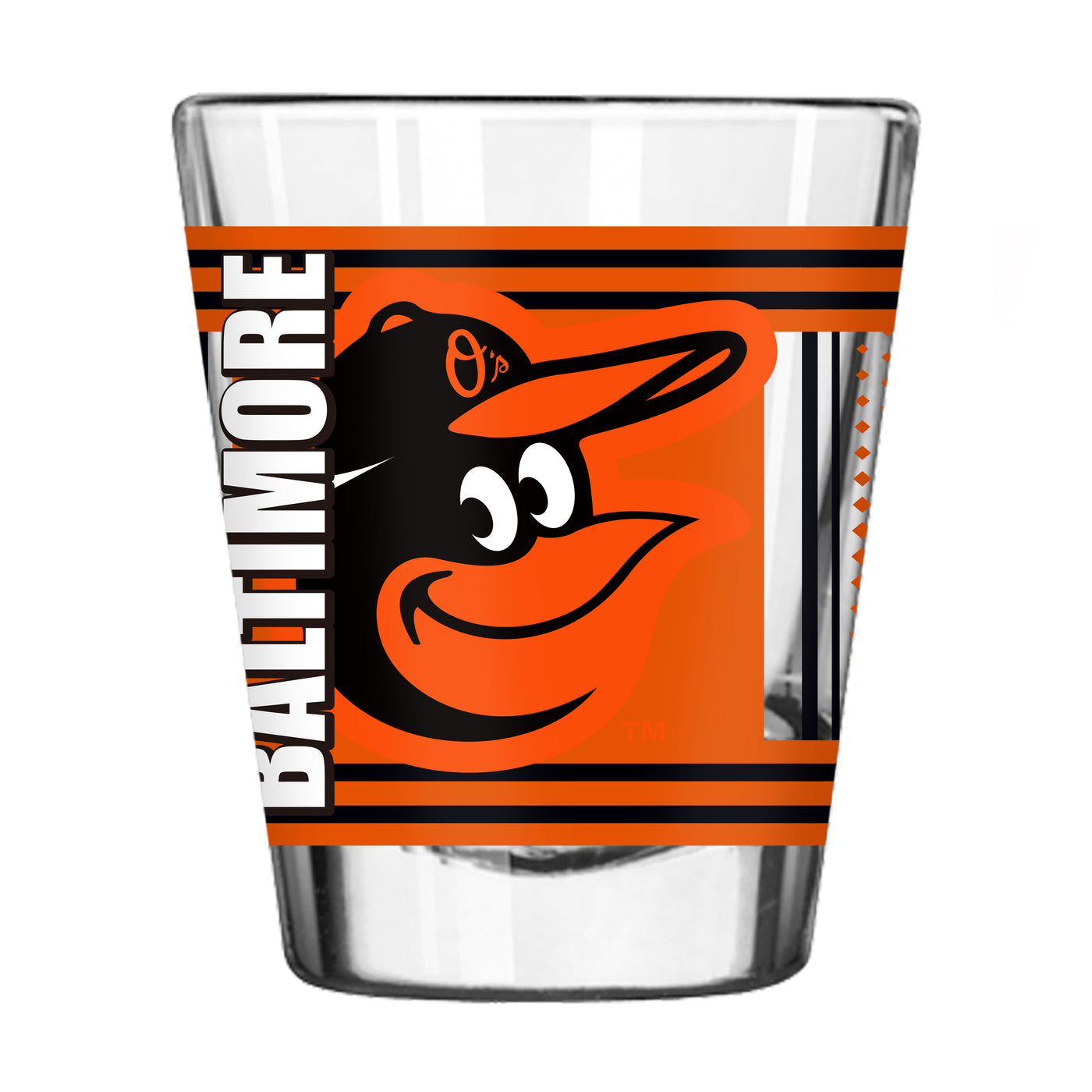 Baltimore Orioles 2oz Hero Shot Glass