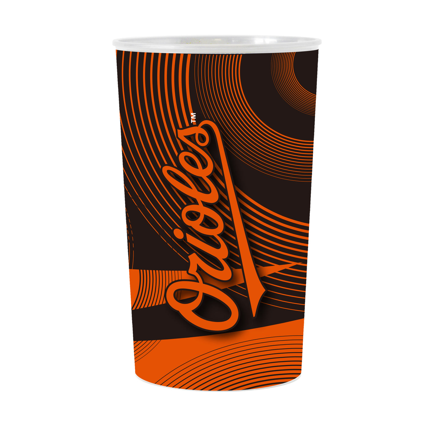 Baltimore Orioles 4pk Geometric 22oz Hardwall Cup