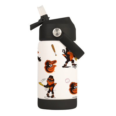 Baltimore Orioles 12oz Mascot SS Kids Bottle