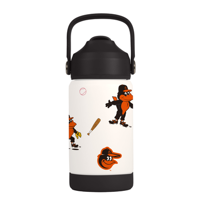 Baltimore Orioles 12oz Mascot SS Kids Bottle