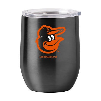 Baltimore Orioles 16oz Gameday Stainless Curved Beverage - Logo Brands