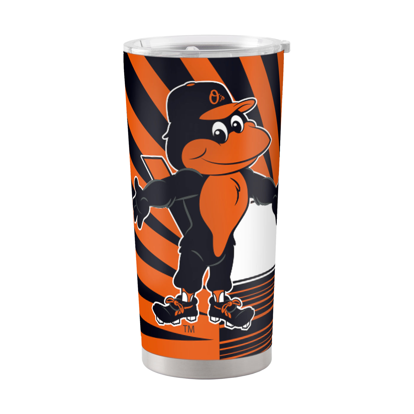 Baltimore Orioles 20oz Mascot Stainless Steel Tumbler