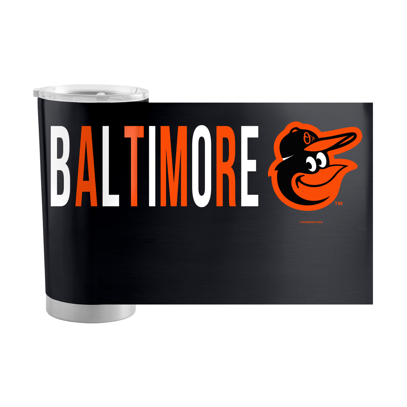 Baltimore Orioles Overtime 20oz Stainless Tumbler