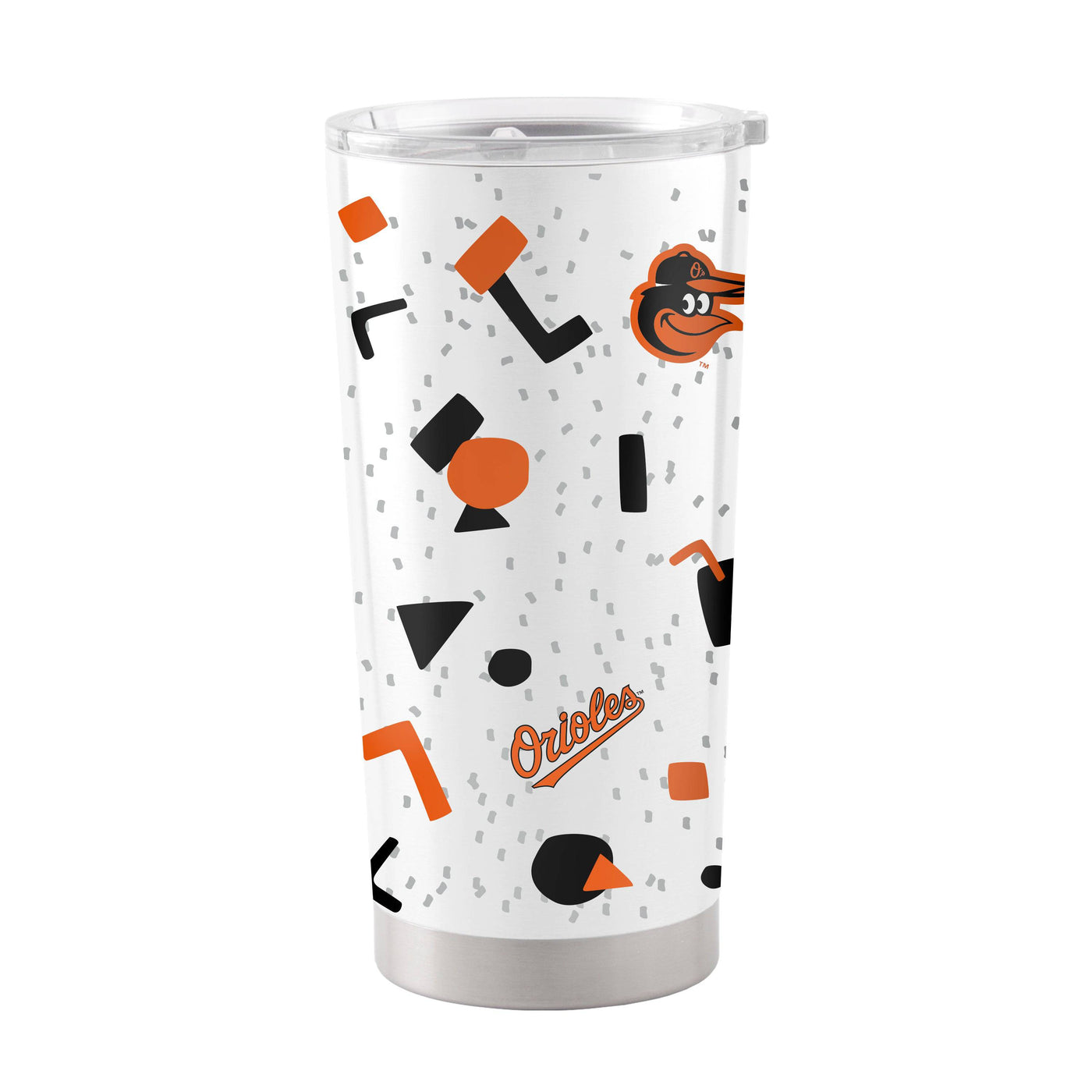 Baltimore Orioles 20oz Flashback Stainless Steel Tumbler