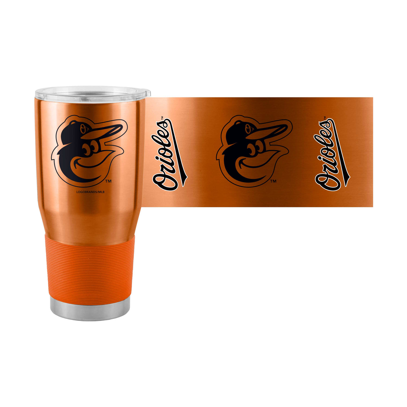 Baltimore Orioles Orange 30oz Gameday Stainless Tumbler - Logo Brands