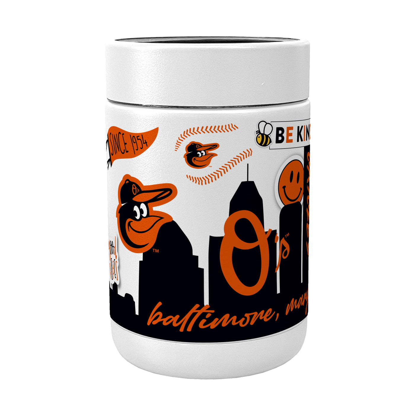 Baltimore Orioles Powder Native Coat Coolie