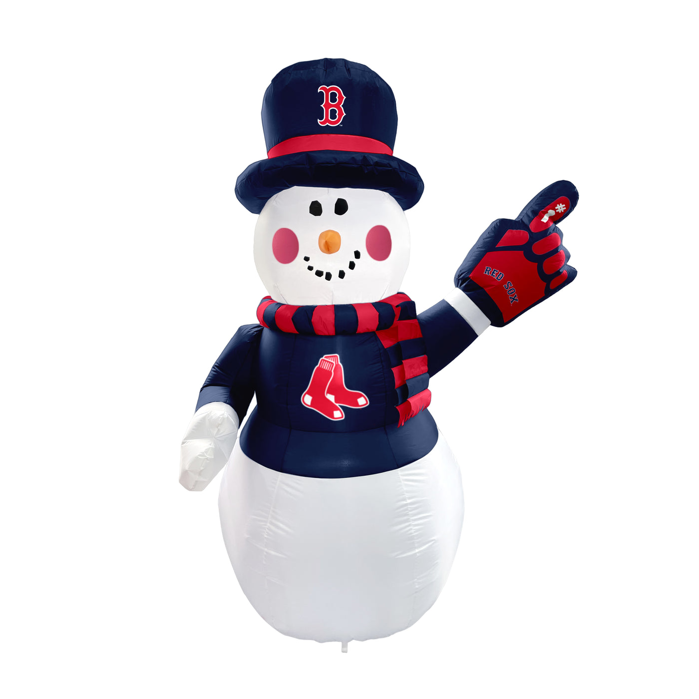 Boston Red Sox Inflatable Snowman