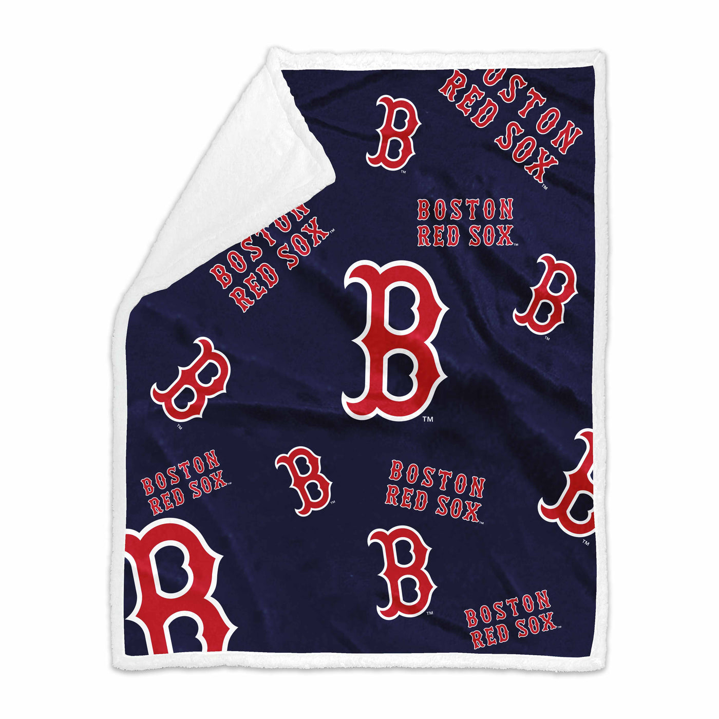 Boston Red Sox 50x60 Plush Sherpa Throw