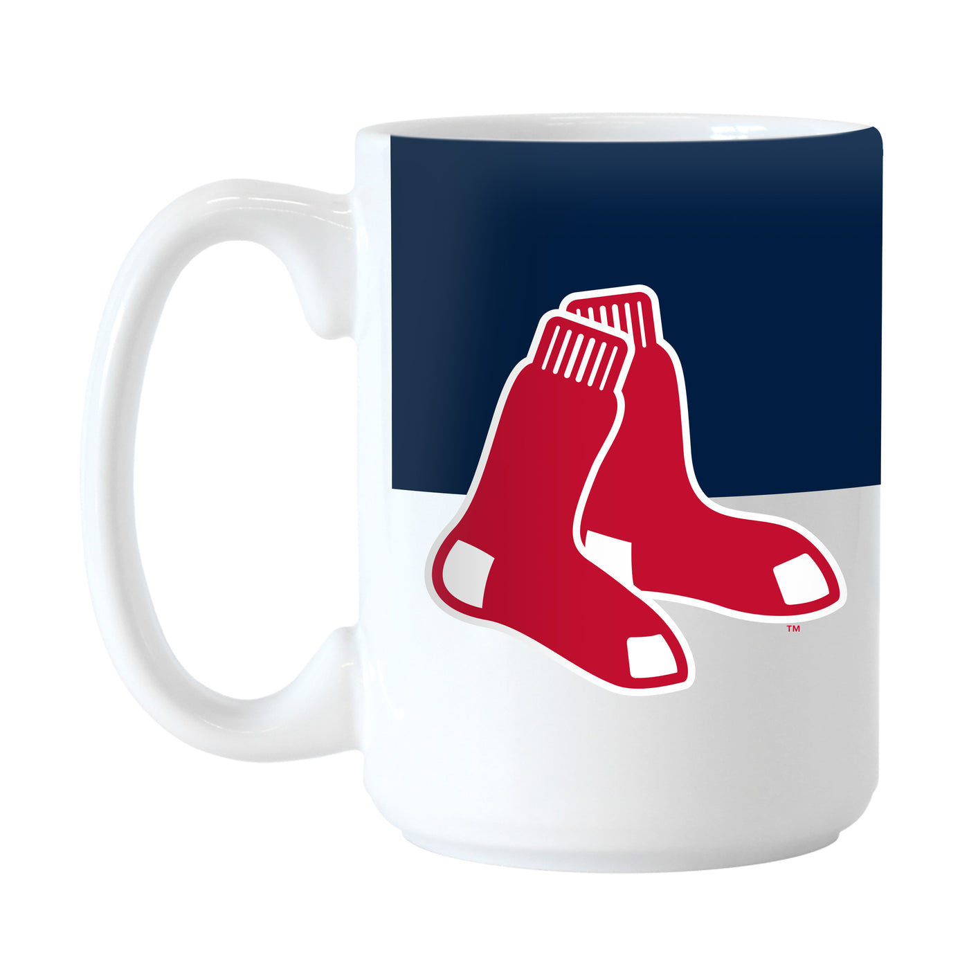 Boston Red Sox 15oz Colorblock Sublimated Mug