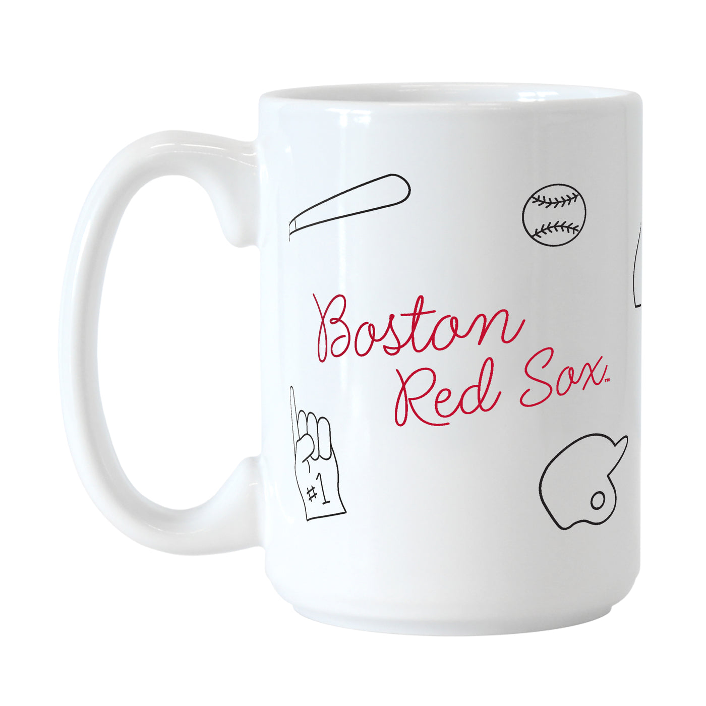 Boston Red Sox 15oz Playmaker Sublimated Mug