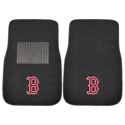 MLB - Boston Red Sox 2-pc Embroidered Car Mat Set