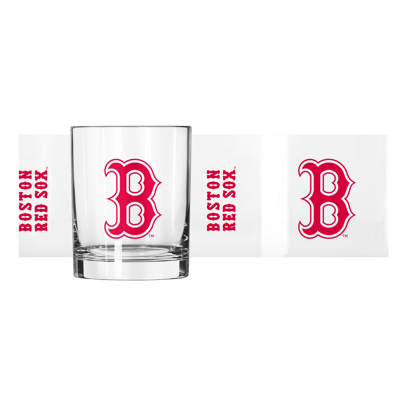 Boston Red Sox 14oz Gameday Rocks Glass