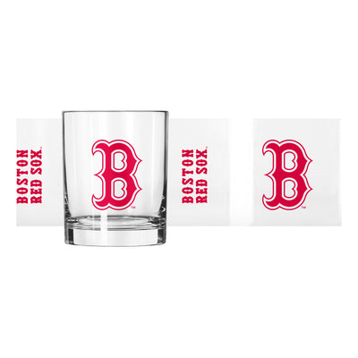 Boston Red Sox 14oz Gameday Rocks Glass