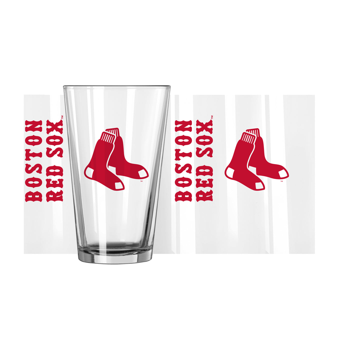 Boston Red Sox 16oz Gameday Pint Glass - Logo Brands