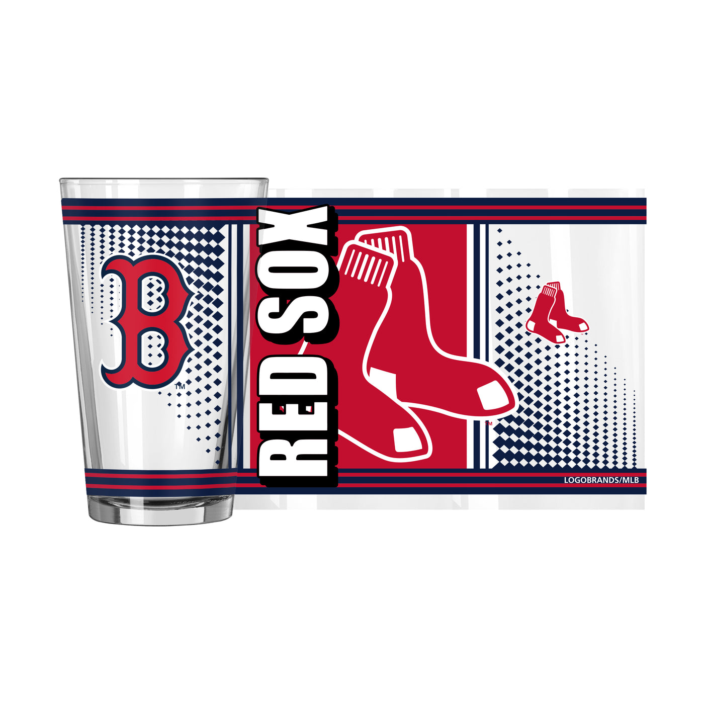 Boston Red Sox 16oz Hero Pint Glass