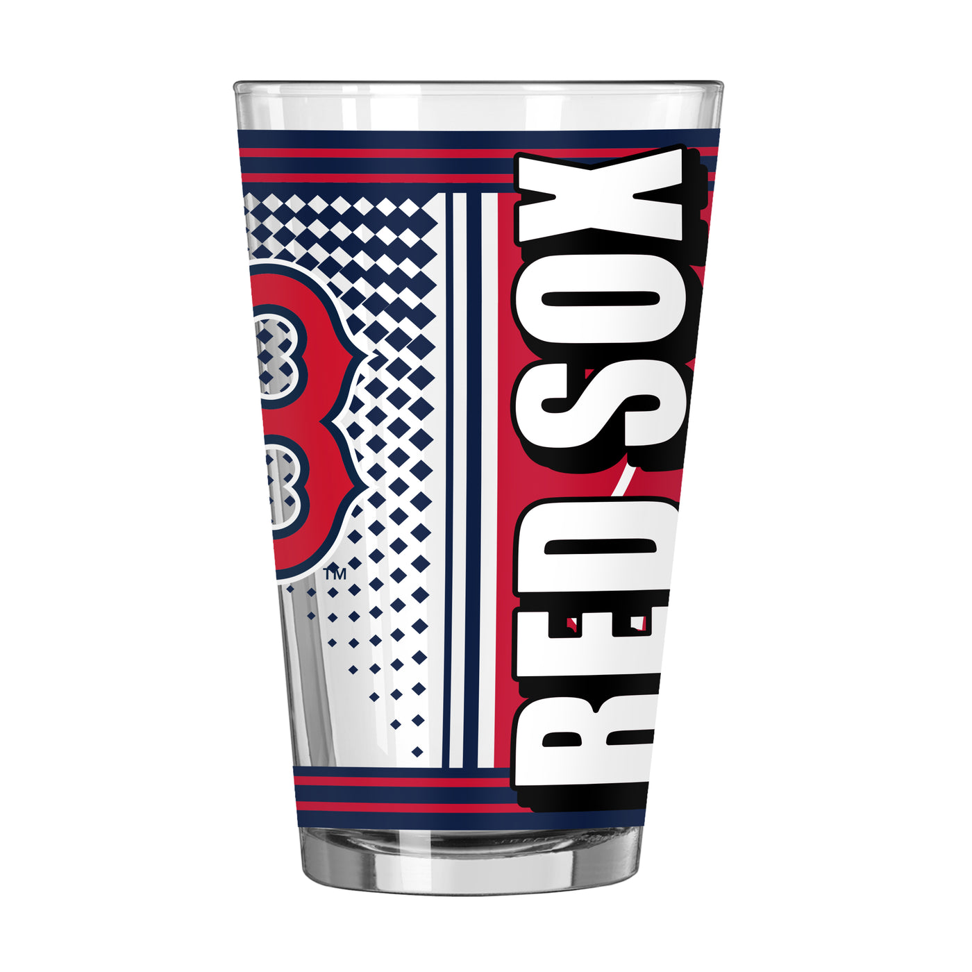 Boston Red Sox 16oz Hero Pint Glass - Logo Brands
