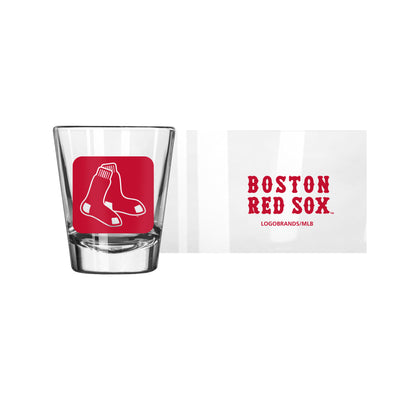 Boston Red Sox 2oz Cube Shot Glass
