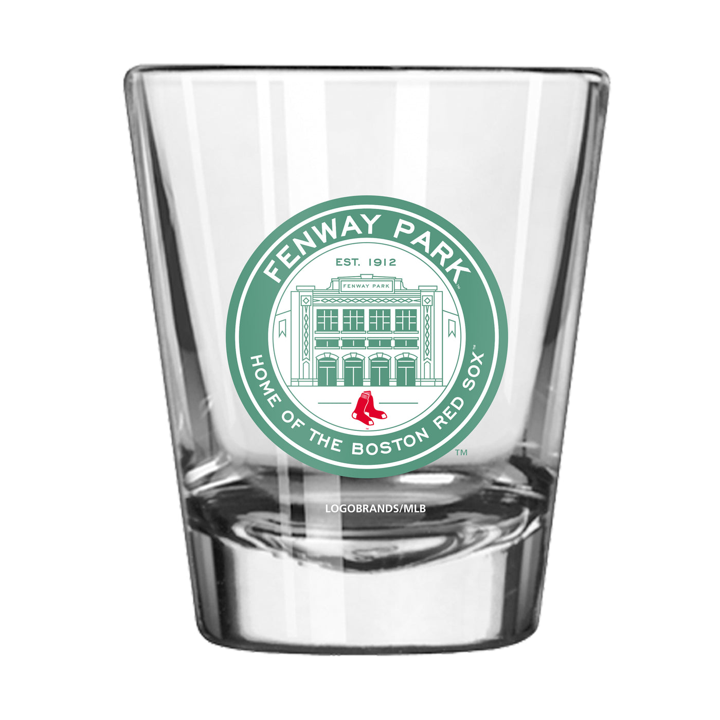 Boston Red Sox 2oz Fenway Coin Shot Glass