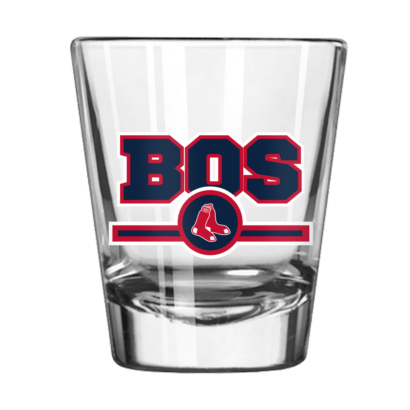 Boston Red Sox 2oz Letterman Shot Glass
