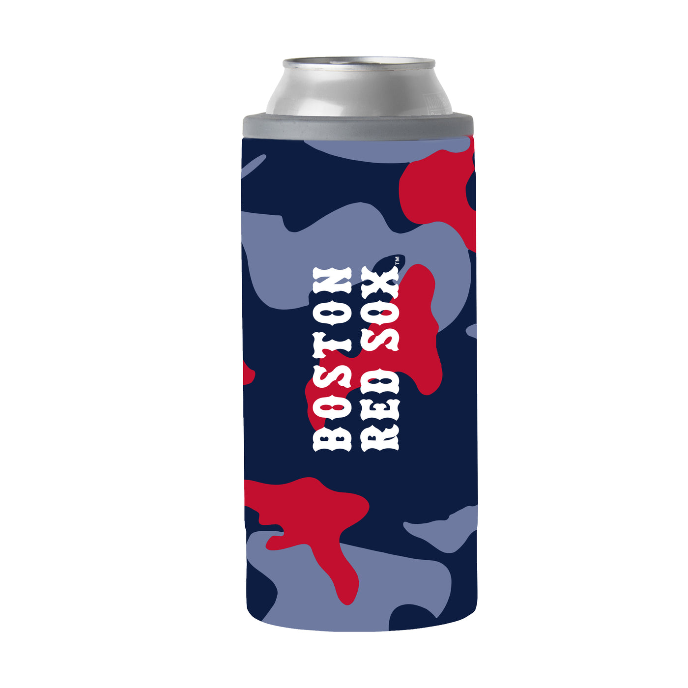Boston Red Sox 12oz Camo Slim Can Coolie - Logo Brands
