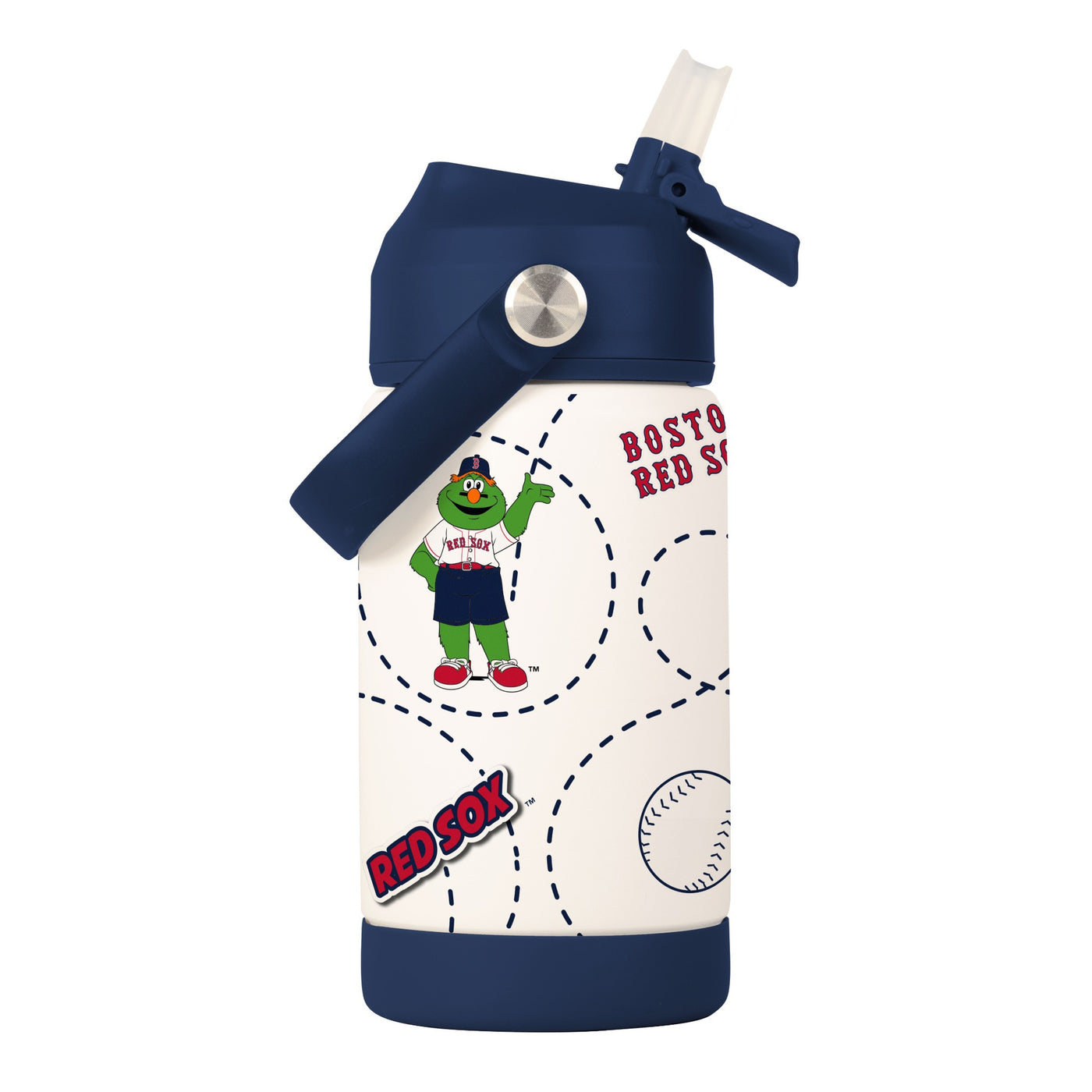 Boston Red Sox 12oz Mascot SS Kids Bottle