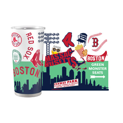 Fenway Park 20oz Native Powder Coat Tumbler