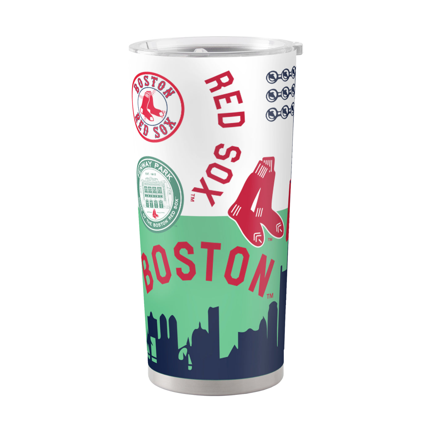 Fenway Park 20oz Native Powder Coat Tumbler