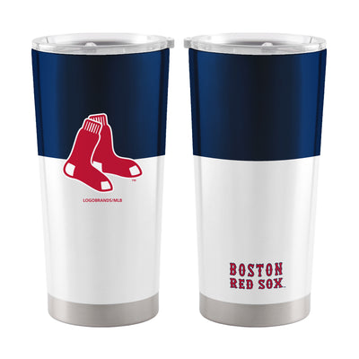 Boston Red Sox Colorblock 20oz Stainless Tumbler - Logo Brands