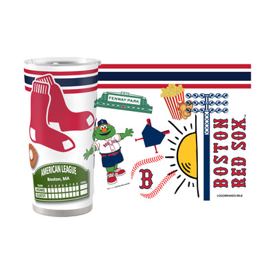Boston Red Sox 20oz Native Stainless Steel Tumbler - Logo Brands