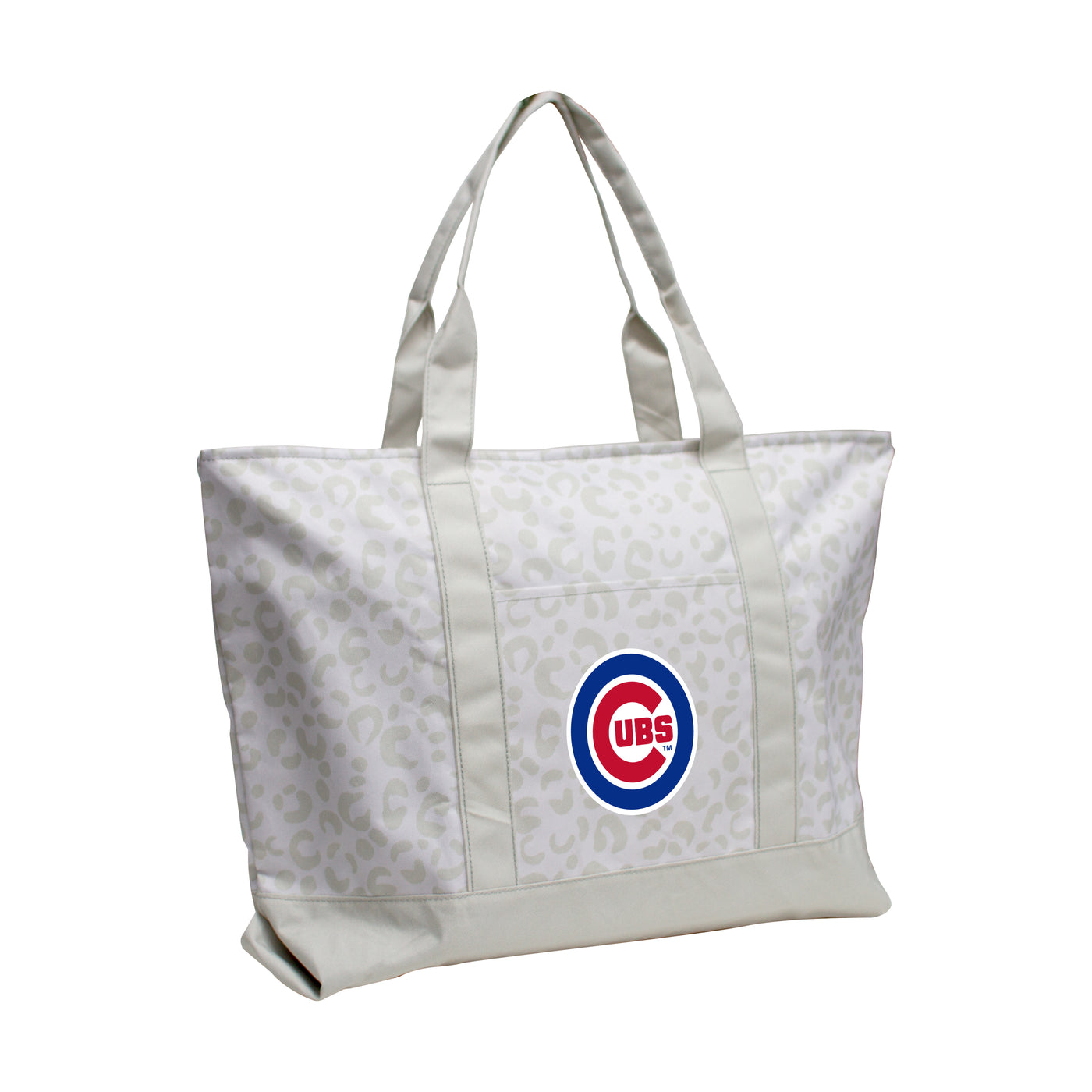 Chicago Cubs Leopard Pattern Tote