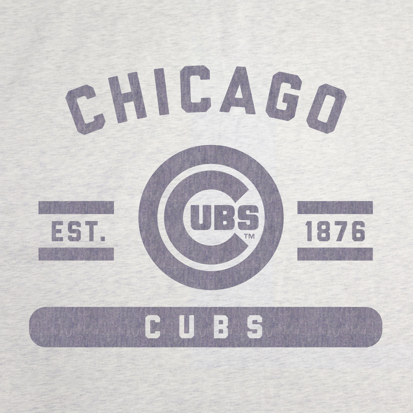 Chicago Cubs Oatmeal Sweatshirt Blanket