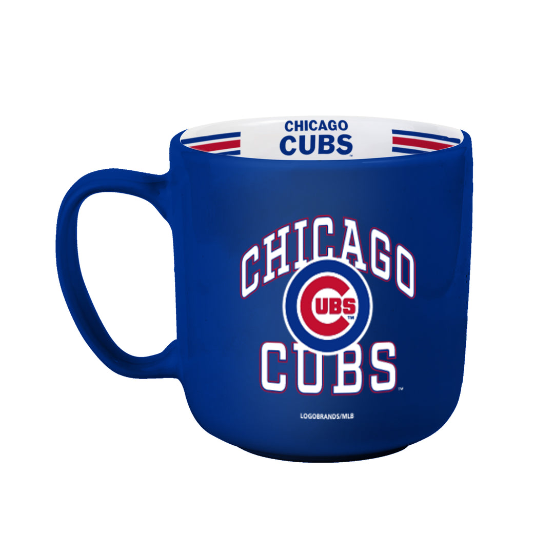 15oz coffee mug branded Chicago Cubs 15oz Stripe Mug