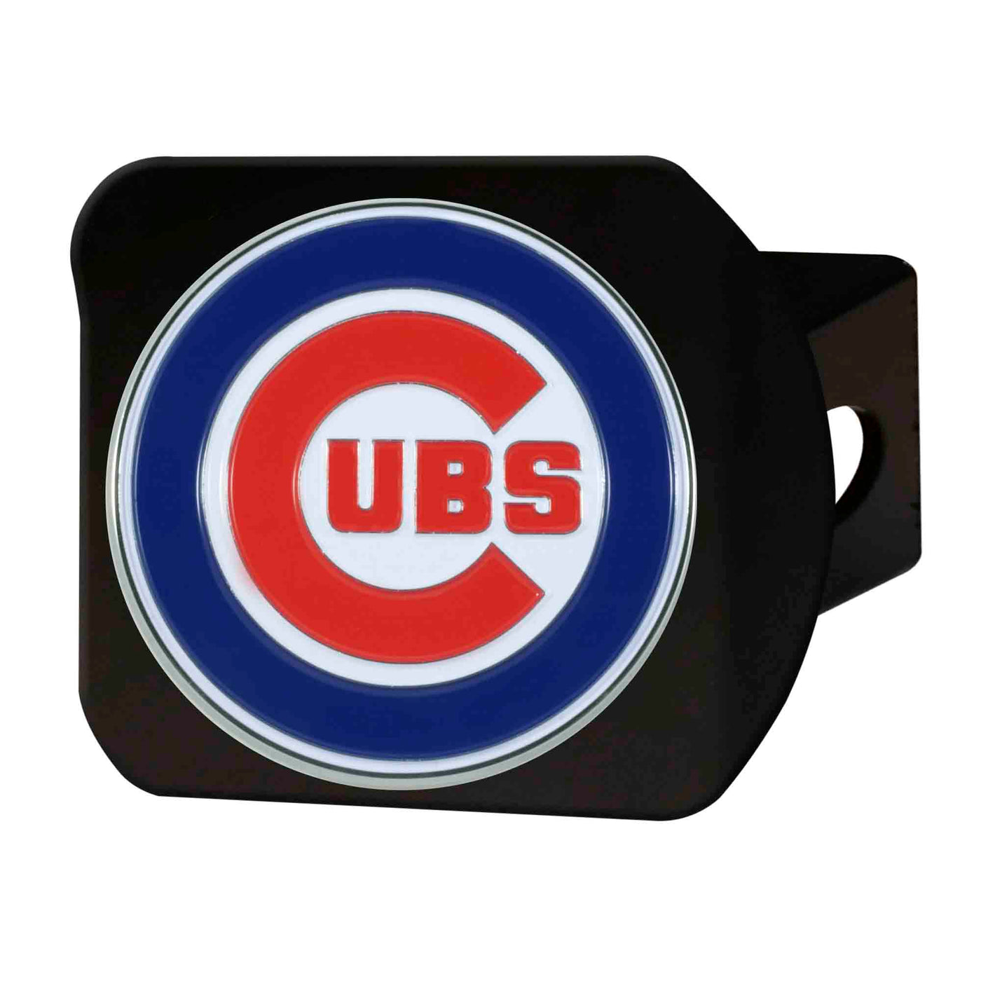 MLB - Chicago Cubs Color on Black Hitch Cover
