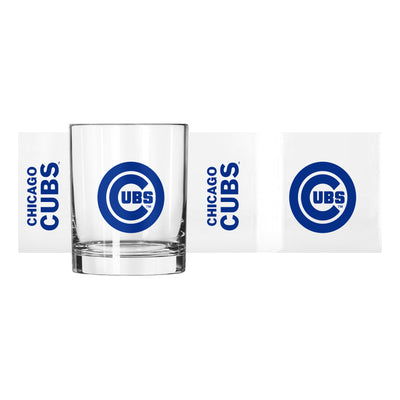 Chicago Cubs 14oz Gameday Rocks Glass - Logo Brands