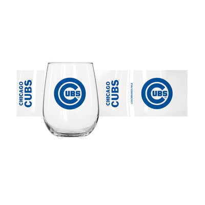 Chicago Cubs 16oz Gameday Curved Beverage Glass