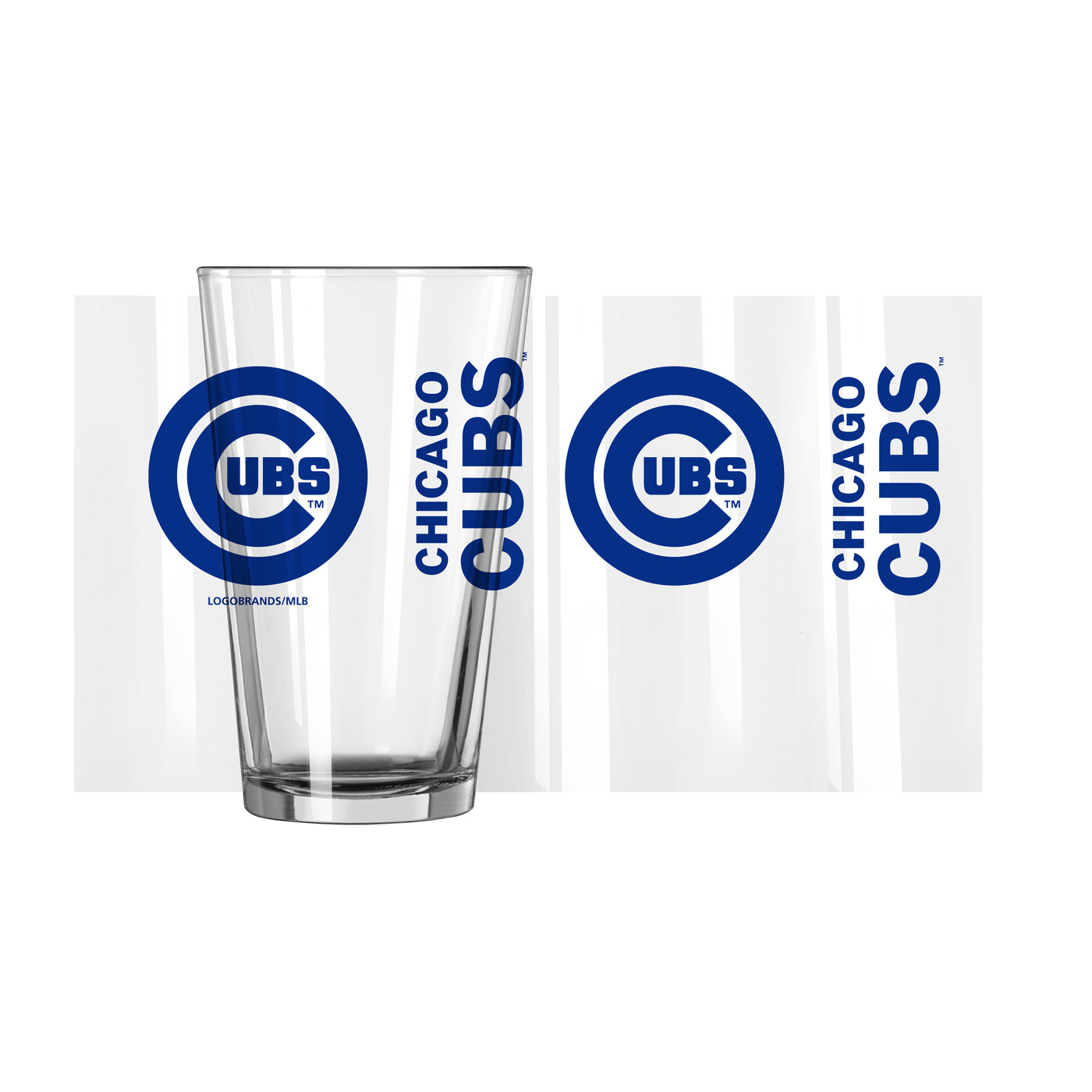 Chicago Cubs 16oz Gameday Pint Glass - Logo Brands