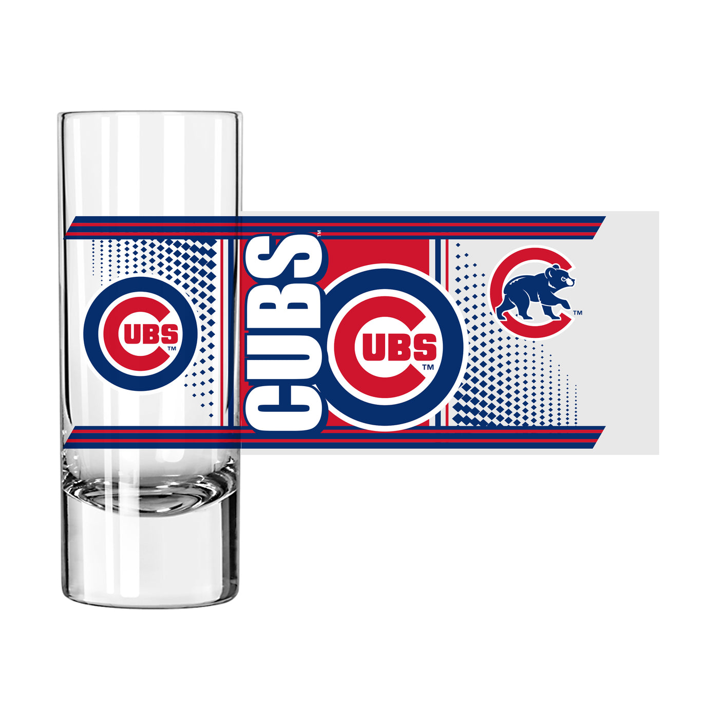 Chicago Cubs 2.5oz Hero Shooter Glass