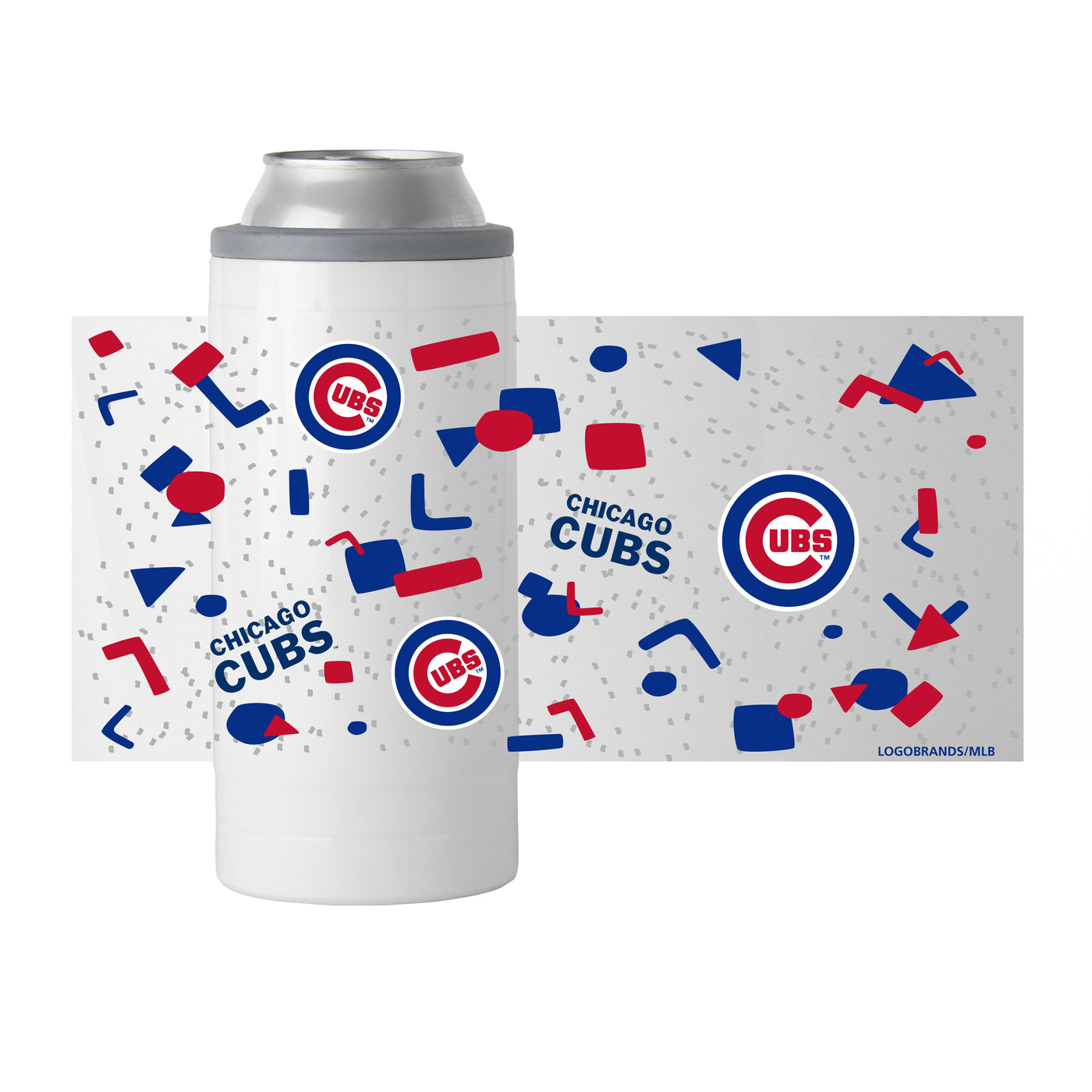 Chicago Cubs 12oz Flashback Slim Can Coolie