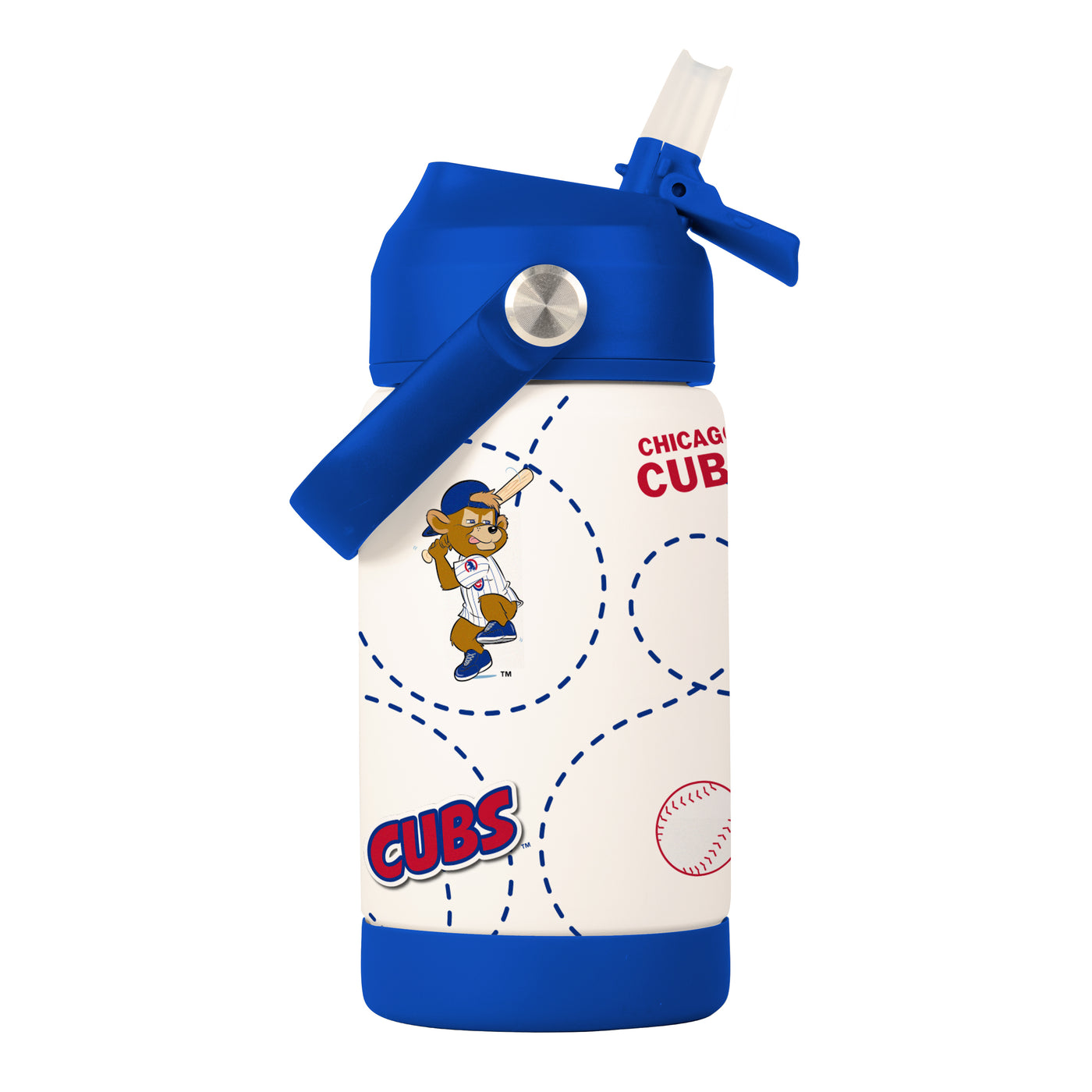 Chicago Cubs 12oz Mascot SS Kids Bottle
