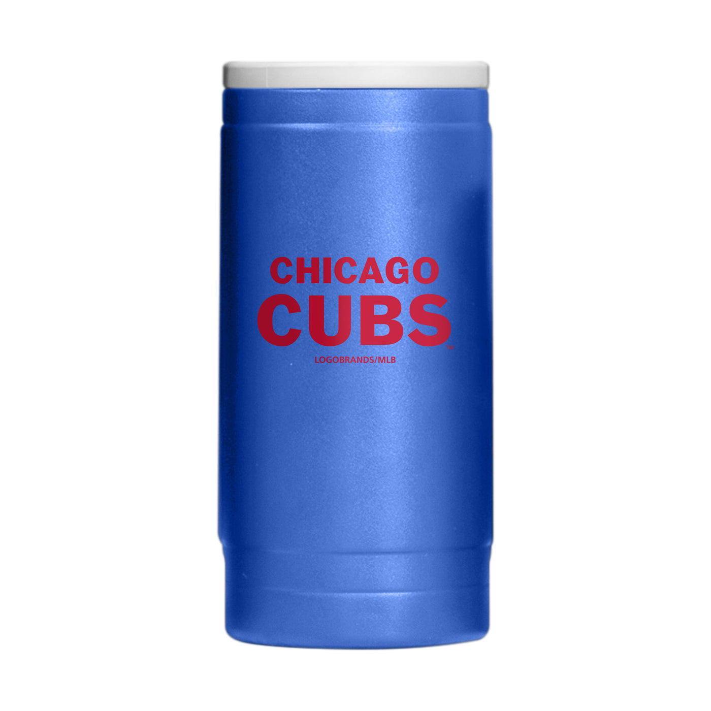 Chicago Cubs Flipside Powder Coat Slim Can Coolie - Logo Brands