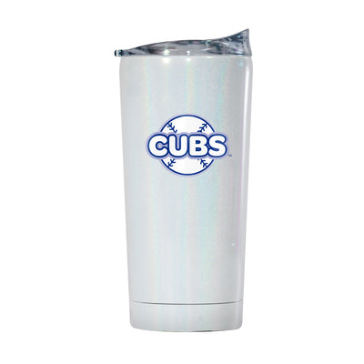 Chicago Cubs 20oz Bubble Iridescent Tumbler - Logo Brands