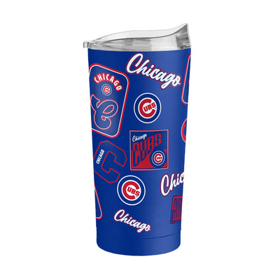 Chicago Cubs 20oz Dream Weave Powder Coat Tumbler