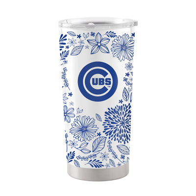 Chicago Cubs 20oz Botanical Stainless Steel Tumbler