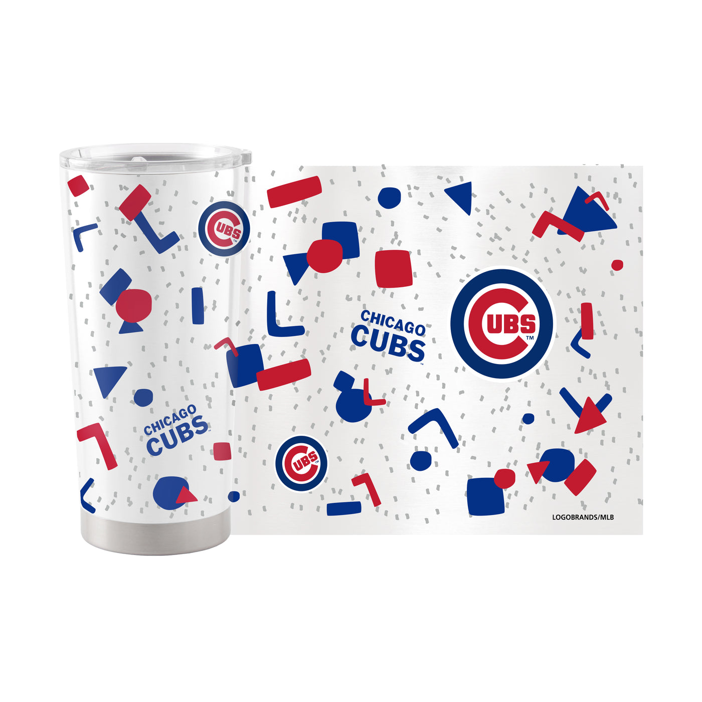 Chicago Cubs 20oz Flashback Stainless Steel Tumbler