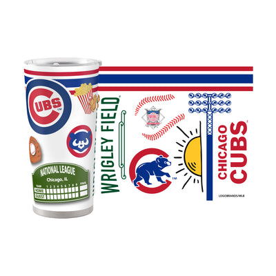 Chicago Cubs 20oz Native Stainless Steel Tumbler
