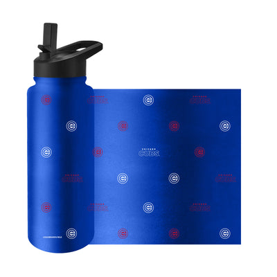 Chicago Cubs 34oz Step And Repeat Quencher Bottle