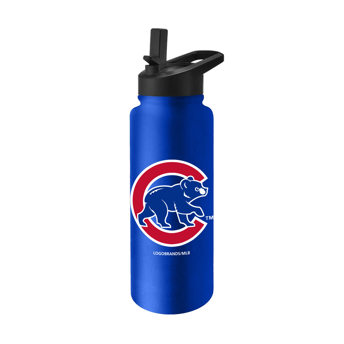 Chicago Cubs Walking Bear 34oz Quencher Bottle