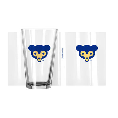 Chicago Cubs 1969 Cub Face 16oz Pint Glass